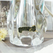 Charger l&#39;image dans la galerie, Ancien pied de lampe en cristal 1950 à poser