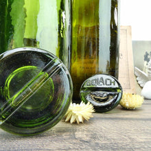 Charger l&#39;image dans la galerie, Anciens bocaux de cuisine en verre décoration vintage shabby chic