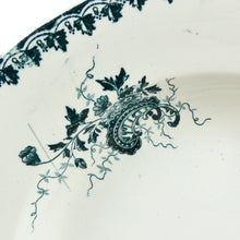 Charger l&#39;image dans la galerie, Assiette à soupe française Amandinoise décor rocaille Louis XV N5