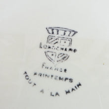 Charger l&#39;image dans la galerie, Assiette Longchamp Printemps, décor de marguerites et épis de blé
